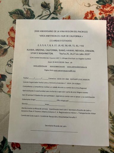 Convocatoria para el lema y emblema.Todos son invitados 